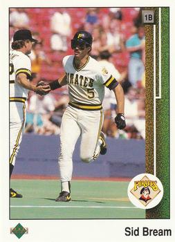 #556 Sid Bream - Pittsburgh Pirates - 1989 Upper Deck Baseball