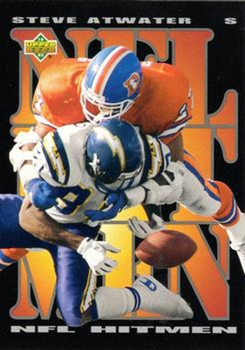 #56 Steve Atwater - Denver Broncos - 1993 Upper Deck Football