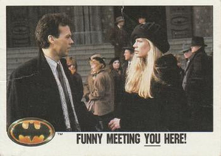 #56 Funny Meeting You Here! - 1989 Topps Batman