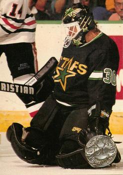 #56 Jon Casey - Minnesota North Stars - 1991-92 Pro Set Platinum Hockey