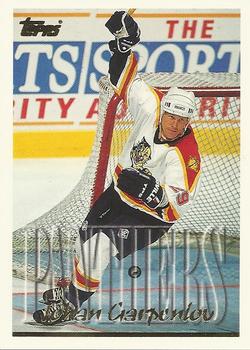 #56 Johan Garpenlov - Florida Panthers - 1995-96 Topps Hockey