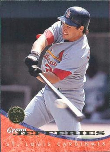 #56 Gregg Jefferies - St. Louis Cardinals - 1994 Leaf Baseball