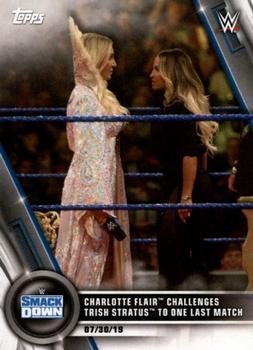 #56 Charlotte Flair Challenges Trish Stratus to One Last Match - 2020 Topps WWE Women's Division Wrestling