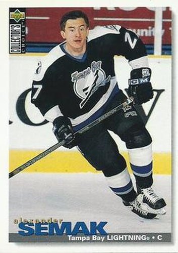 #56 Alexander Semak - Tampa Bay Lightning - 1995-96 Collector's Choice Hockey