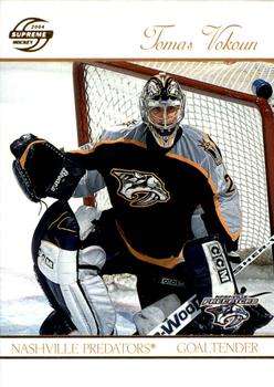 #56 Tomas Vokoun - Nashville Predators - 2003-04 Pacific Supreme Hockey