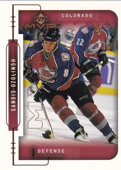 #56 Sandis Ozolinsh - Colorado Avalanche - 1999-00 Upper Deck MVP Hockey