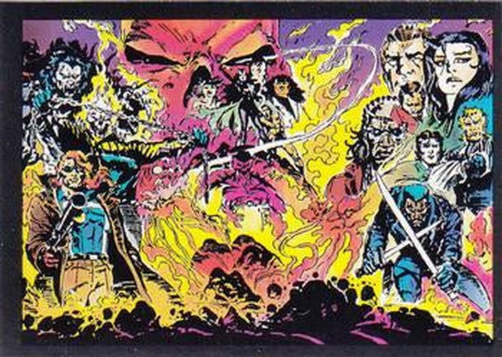 #56 The Midnight Sons - 1992 Comic Images Ghost Rider II