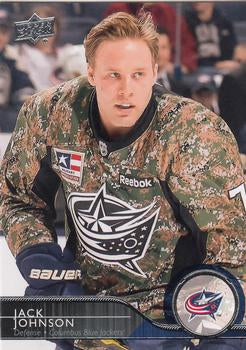 #56 Jack Johnson - Columbus Blue Jackets - 2014-15 Upper Deck Hockey