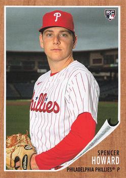 #56 Spencer Howard - Philadelphia Phillies - 2021 Topps Archives Baseball