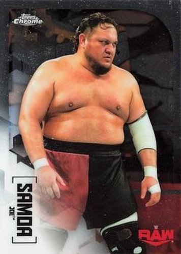 #56 Samoa Joe - 2020 Topps WWE Chrome Wrestling