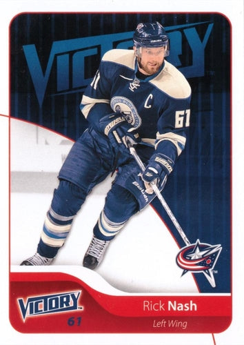 #56 Rick Nash - Columbus Blue Jackets - 2011-12 Upper Deck Victory Hockey