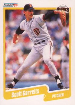 #56 Scott Garrelts - San Francisco Giants - 1990 Fleer USA Baseball
