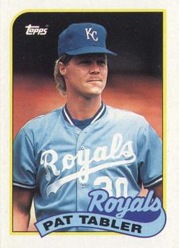 #56 Pat Tabler - Kansas City Royals - 1989 Topps Baseball