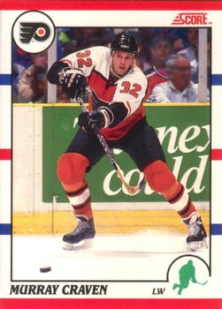 #56 Murray Craven - Philadelphia Flyers - 1990-91 Score Canadian Hockey