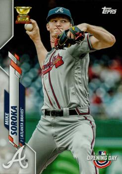 #56 Mike Soroka - Atlanta Braves - 2020 Topps Opening Day Baseball