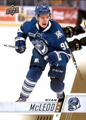 #56 Ryan McLeod - Mississauga Steelheads - 2017-18 Upper Deck CHL Hockey
