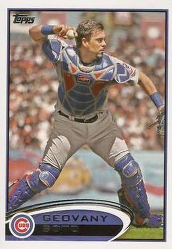 #56 Geovany Soto - Chicago Cubs - 2012 Topps Baseball