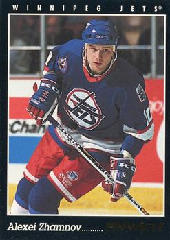 #56 Alexei Zhamnov - Winnipeg Jets - 1993-94 Pinnacle Hockey