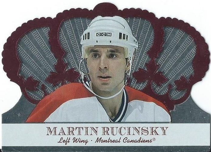 #56 Martin Rucinsky - Montreal Canadiens - 2000-01 Pacific Crown Royale Hockey