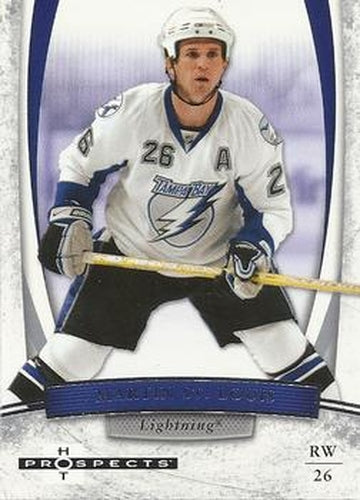 #56 Martin St. Louis - Tampa Bay Lightning - 2007-08 Fleer Hot Prospects Hockey
