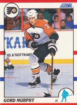 #56 Gord Murphy - Philadelphia Flyers - 1990-91 Score Hottest and Rising Stars Hockey