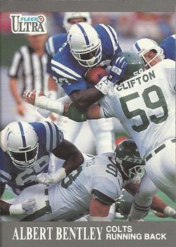 #56 Albert Bentley - Indianapolis Colts - 1991 Ultra Football