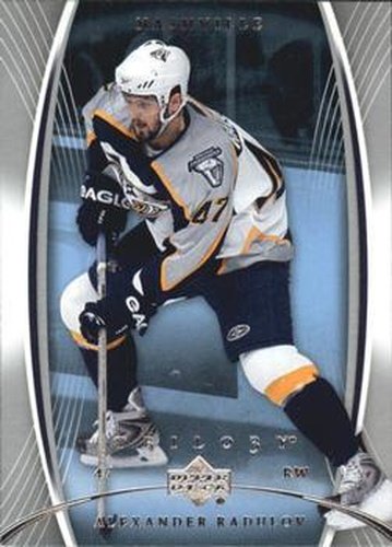 #56 Alexander Radulov - Nashville Predators - 2007-08 Upper Deck Trilogy Hockey