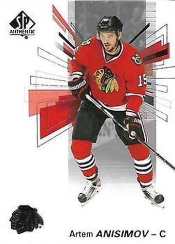 #56 Artem Anisimov - Chicago Blackhawks - 2016-17 SP Authentic Hockey