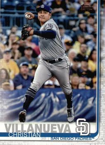 #56 Christian Villanueva - San Diego Padres - 2019 Topps Baseball