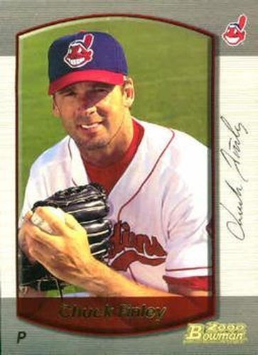 #56 Chuck Finley - Cleveland Indians - 2000 Bowman Baseball