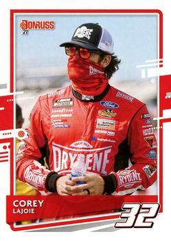 #56 Corey Lajoie - Go Fas Racing - 2021 Donruss Racing
