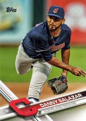 #56 Danny Salazar - Cleveland Indians - 2017 Topps Baseball