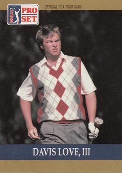 #56 Davis Love III - 1990 Pro Set PGA Tour Golf