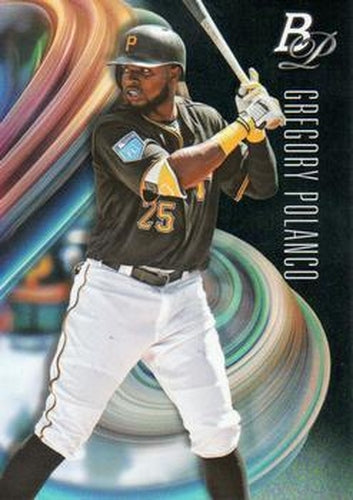 #56 Gregory Polanco - Pittsburgh Pirates - 2018 Bowman Platinum Baseball