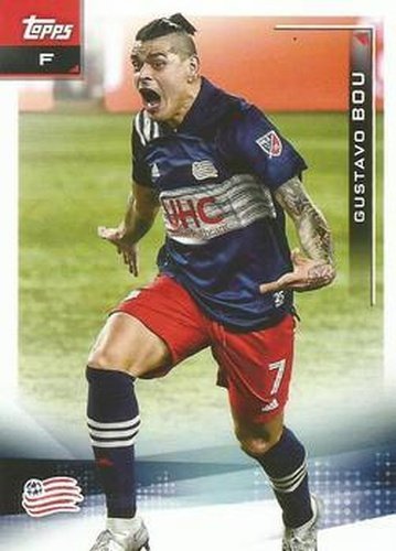 #56 Gustavo Bou - New England Revolution - 2021 Topps MLS Soccer