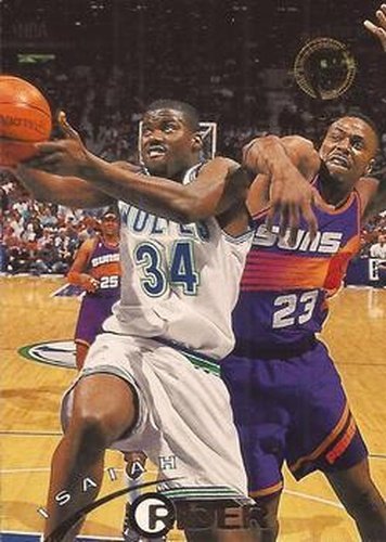 #56 Isaiah Rider - Minnesota Timberwolves - 1994-95 Stadium Club Basketball