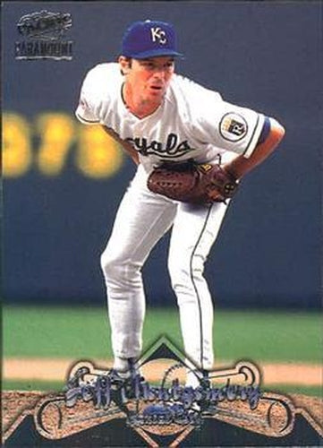 #56 Jeff Montgomery - Kansas City Royals - 1998 Pacific Paramount Baseball