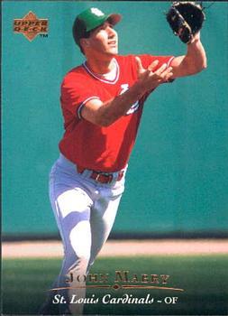 #56 John Mabry - St. Louis Cardinals - 1995 Upper Deck Baseball