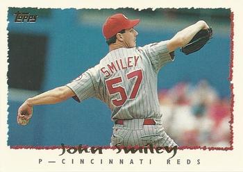 #56 John Smiley - Cincinnati Reds - 1995 Topps Baseball