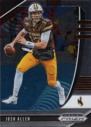 #56 Josh Allen - Wyoming Cowboys - 2020 Panini Prizm Draft Picks Football