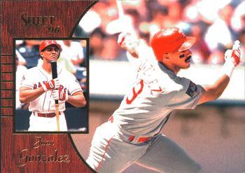 #56 Juan Gonzalez - Texas Rangers - 1996 Select Baseball