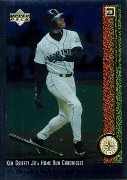 #56 Ken Griffey Jr. - Seattle Mariners - 1998 Upper Deck - Ken Griffey Jr.'s Home Run Chronicles Baseball