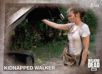 #56 Kidnapped Walker - 2016 Topps The Walking Dead Season 5