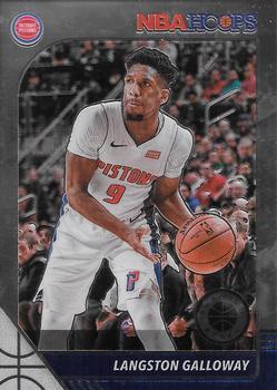 #56 Langston Galloway - Detroit Pistons - 2019-20 Hoops Premium Stock Basketball