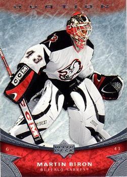 #56 Martin Biron - Buffalo Sabres - 2006-07 Upper Deck Ovation Hockey