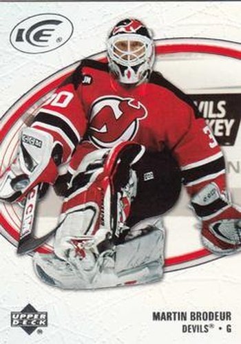 #56 Martin Brodeur - New Jersey Devils - 2005-06 Upper Deck Ice Hockey
