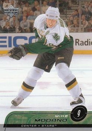 #56 Mike Modano - Dallas Stars - 2002-03 Upper Deck Hockey