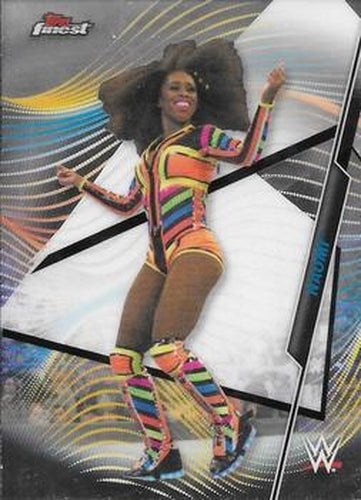 #56 Naomi - 2020 Topps WWE Finest Wrestling