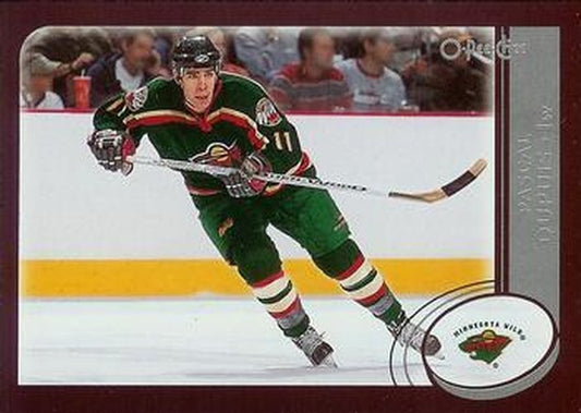 #56 Pascal Dupuis - Minnesota Wild - 2002-03 O-Pee-Chee Hockey