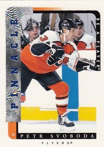 #56 Petr Svoboda - Philadelphia Flyers - 1996-97 Pinnacle Be a Player Hockey